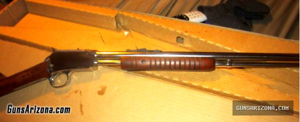 TAURUS 22 LR 13 SHOT PUMP RIFLE~23 INCH NICKLE BEAUTY!!!