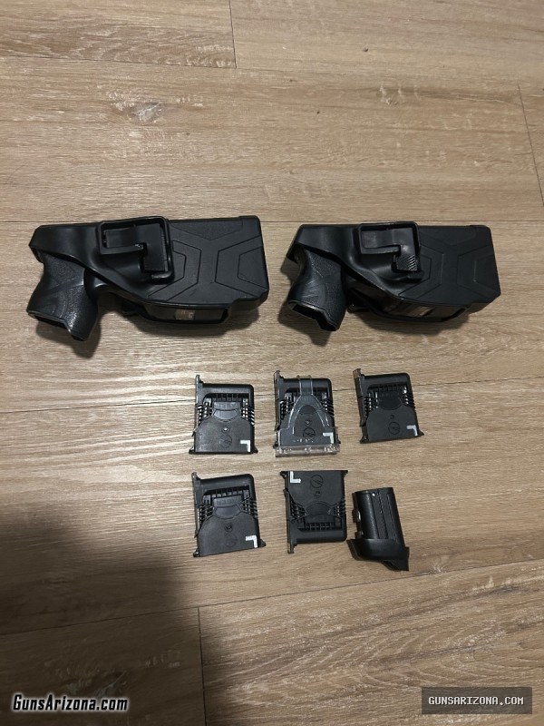 TASER X26P Professional Stun Gun Bundle – 2 Units + Cartridges + Holsters !Working!