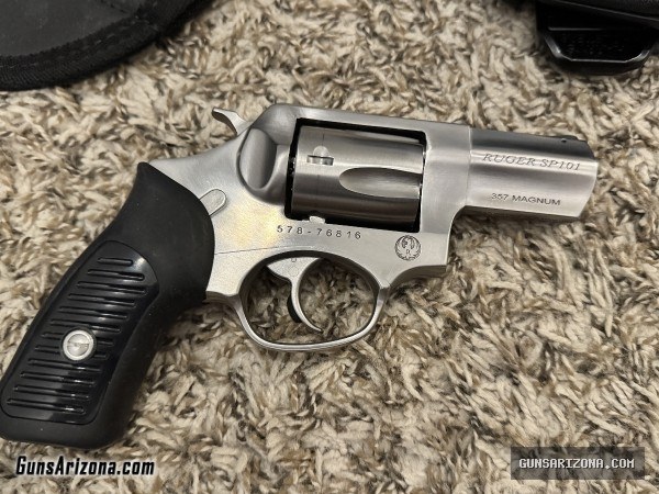 Ruger SP101 .357 magnum .38 special revolver 2