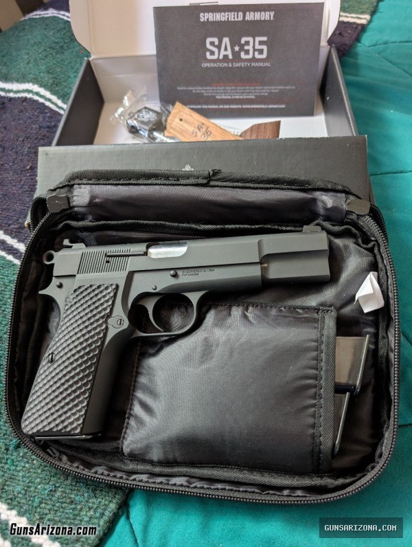 Springfield 9mm SA-35 (Browning High-Power clone).