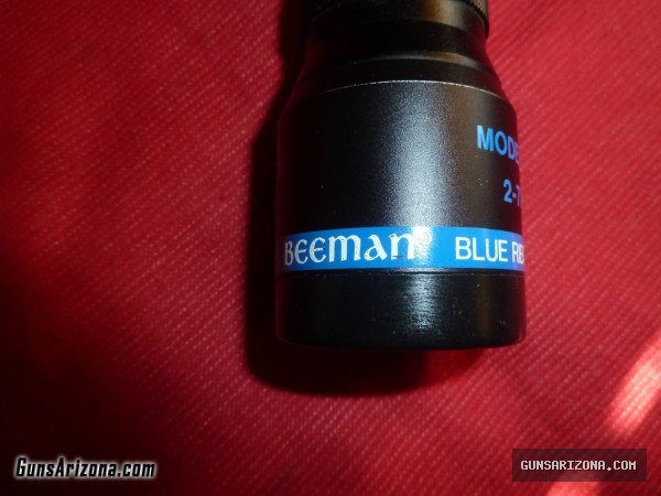 BEEMAN BLUE RIBBON MODEL 66R 2-7X32 A/O SCOPE