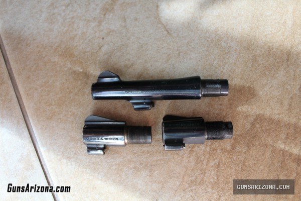 S&W 38 caliber barrels