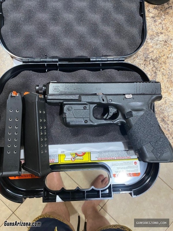 Rare Government FBI Glock 17m threaded crimson Pro laser light