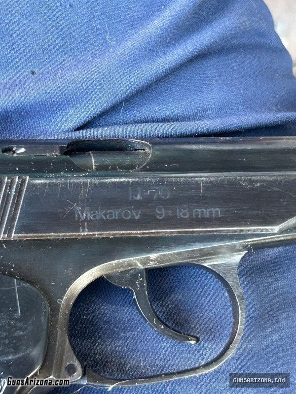 Trade Russian Makarov ij70, trade for revolver or handgun 9mm ?