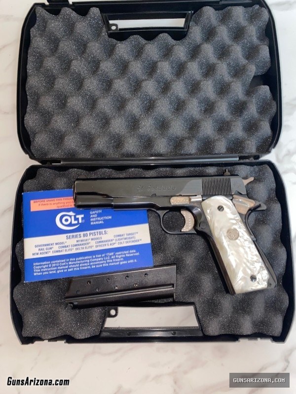 COLT 1911 .38 SUPER SPECIAL EDITION LEW HORTON