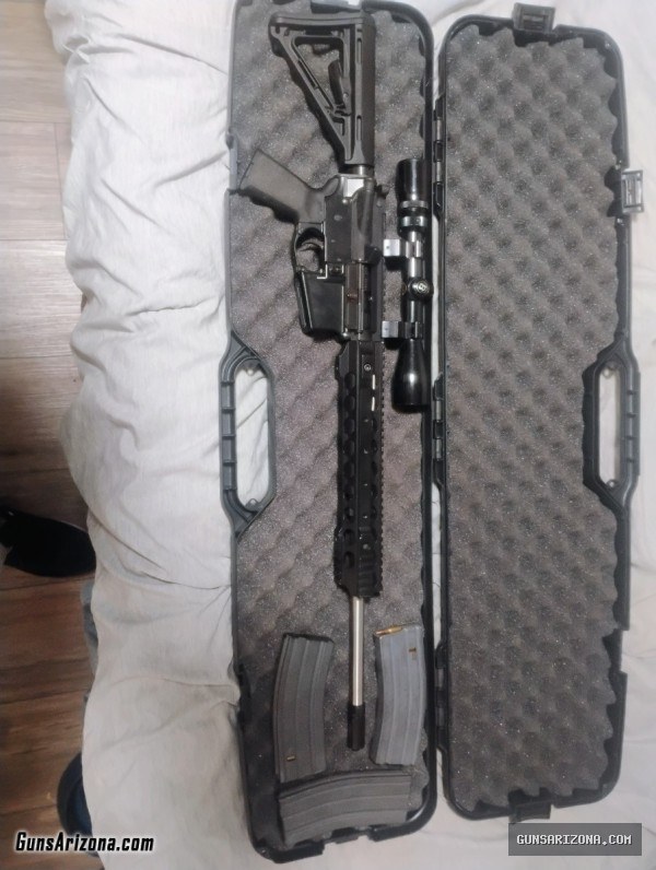 Model: America young national match lower fully custom 556
