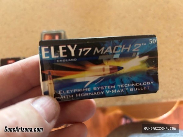 CCI .17 Cal Mach 2 Ammo