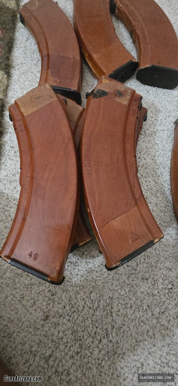 Russian Izhmash 30rnd baklite magazines