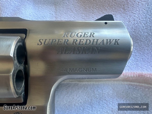 Ruger Alaskan Super Red hawk .44 mag 2.5