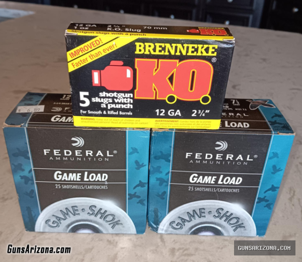 Assorted 12-Gauge Ammo