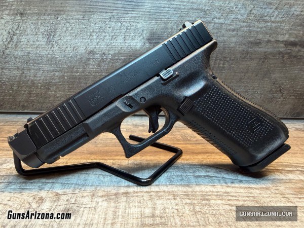 Glock 45 GEN5 LE/Police trade-in w/ Radian Ramjet Afterburner + new flat trigger assembly
