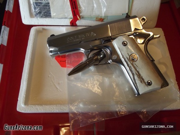 Colt Officer Model 1911 Bright Stainless