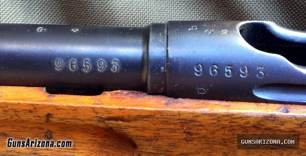 Swiss 1911 K11 7.5X55 Swiss Schmidt Rubin Carbine Rifle wtih Case