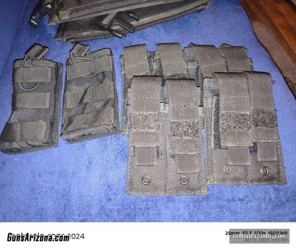 10 x 12 plate carrier, duty belt, much more.