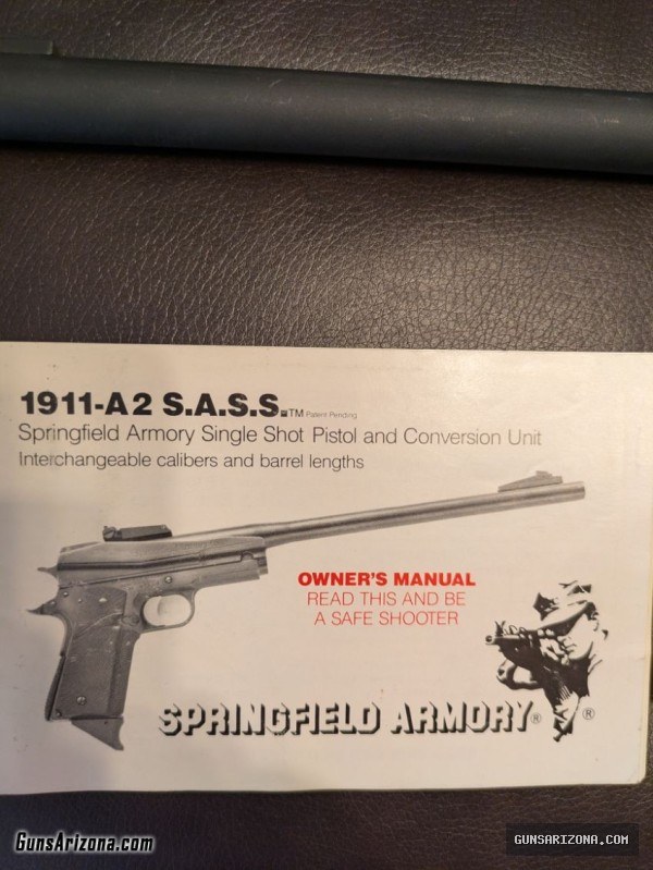 Springfield Armory 1911-A2 SASS Conversion Unit 223 Remington