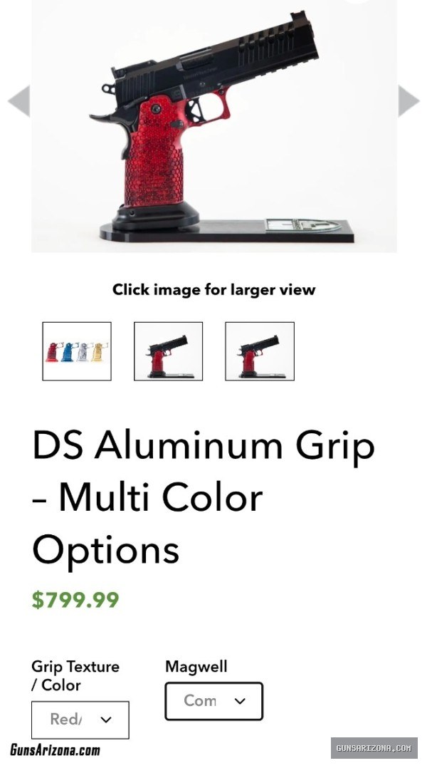 MPA aluminum grip