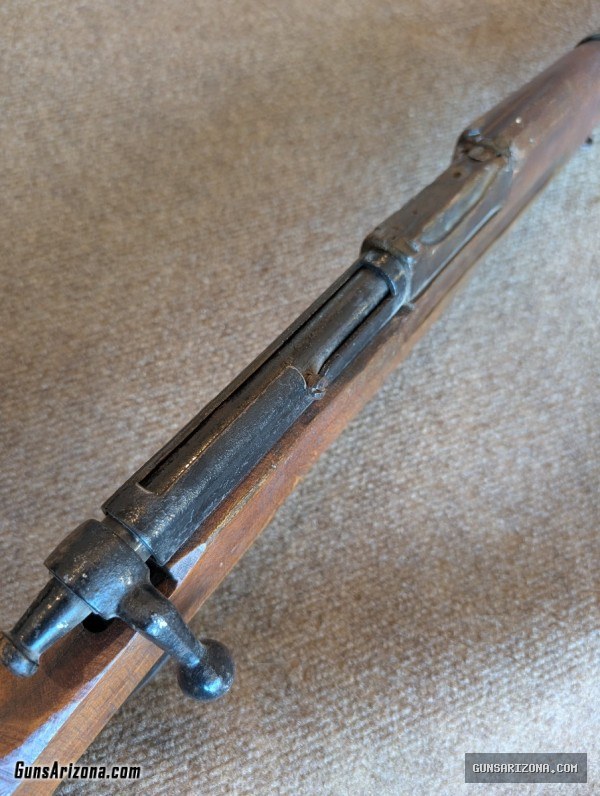 Vintage Bolt-Action Toy Training Rifle – Antique WWI/WWII Style Wood & Metal Prop