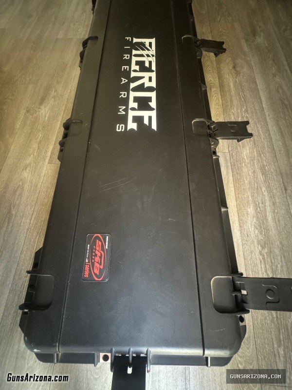 Fierce Firearms - Custom Foam Cut-Out Hard Rifle Case