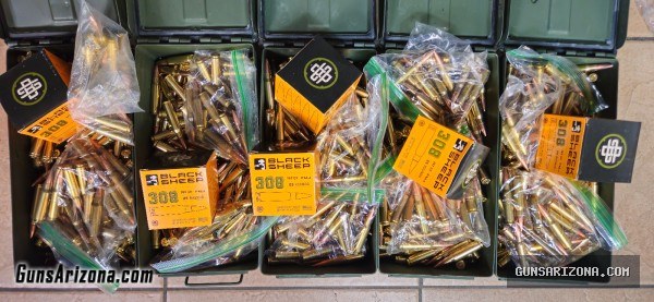 $15/box - 5,000 rounds 308 Win 180g SP - PMC, Lake City, PPU, S&B, more
