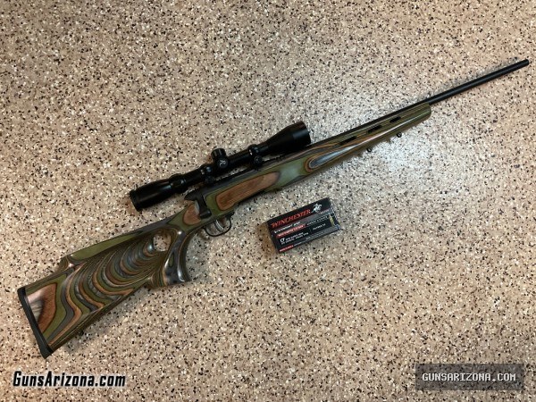 SAVAGE B MAG 17WSM LAMINATE THUMBHOLE STOCK