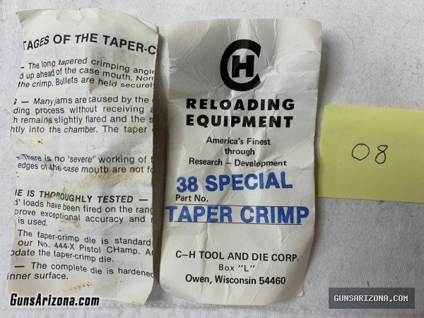 Assorted Reloading Dies