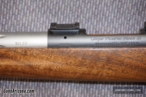 Cooper of Montana  Mod 21 .221 Fireball