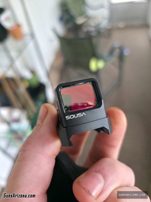 SOUSA DARC Micro Red Dot — NEW / Open Box — Compact Reflex Sight for Pistols & Micro Rails