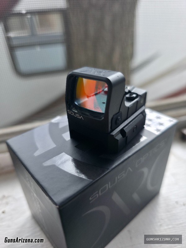 SOUSA DARC Micro Red Dot — NEW / Open Box — Compact Reflex Sight for Pistols & Micro Rails