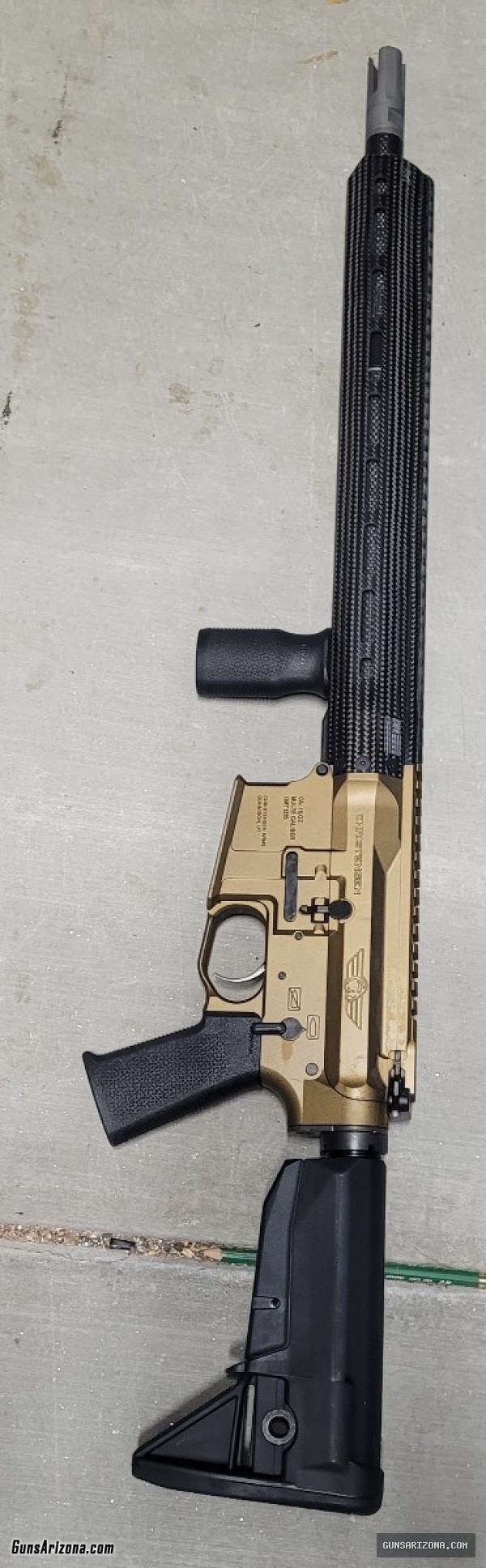 Christiansen Arms CA-15 G2 CF 223 Wylde 16in Bronze Anodized Semi Automatic Modern Sporting Rifle - 30+1 Rounds $1600 4802620742