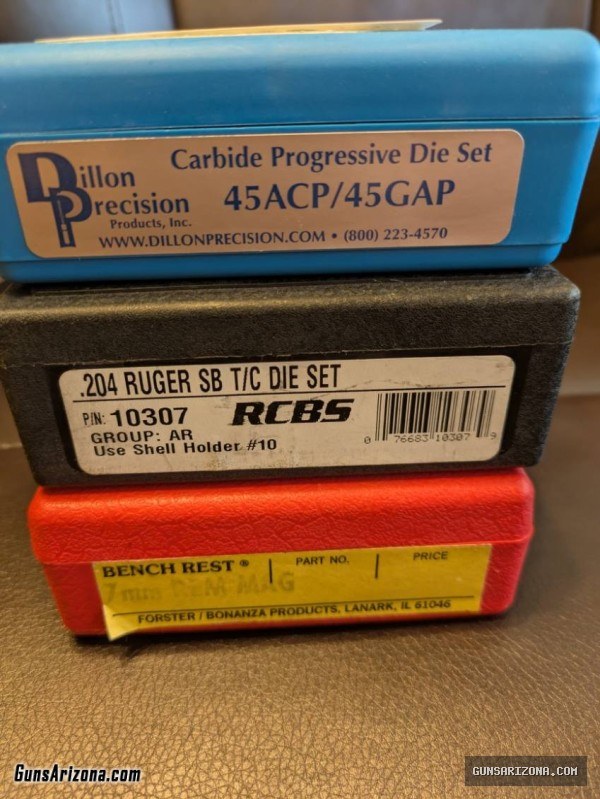 Reloading Die Sets - New - Never Used  $60, $25