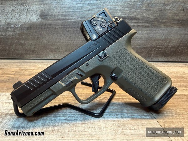 NIB: Ruger RXM Blk/OD Green with AimPoint COA optic