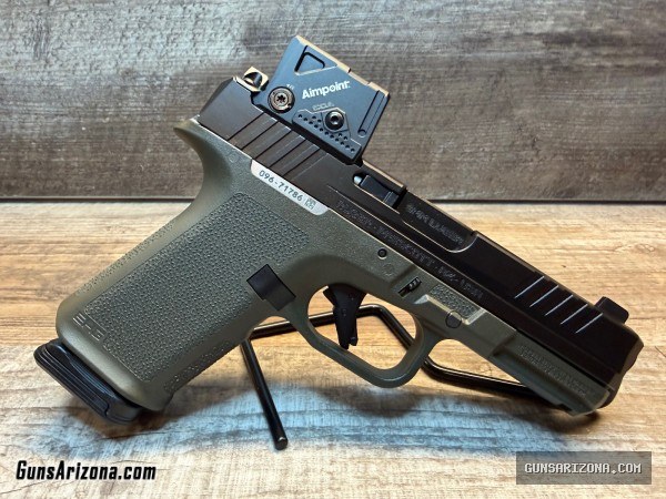 NIB: Ruger RXM Blk/OD Green with AimPoint COA optic