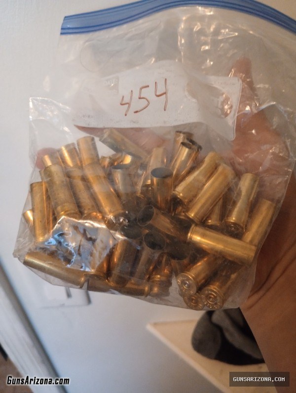 .460 Mag .454 Casual .45 Colt brass