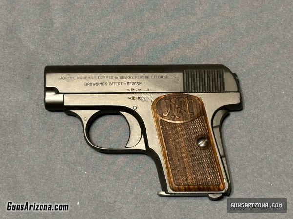 FN vest pocket pre-baby browning 25acp