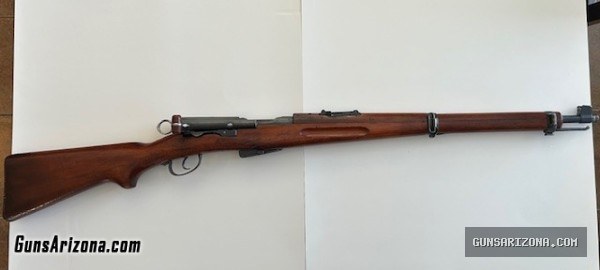 Swiss Schmidt Rubin K11 Carbine Straight Pull Bolt Action Rifle 7.5x55 Swiss