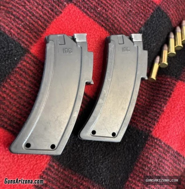 Remington Nylon Mohawk 10-C with Weaver K4 scope and spare mag
