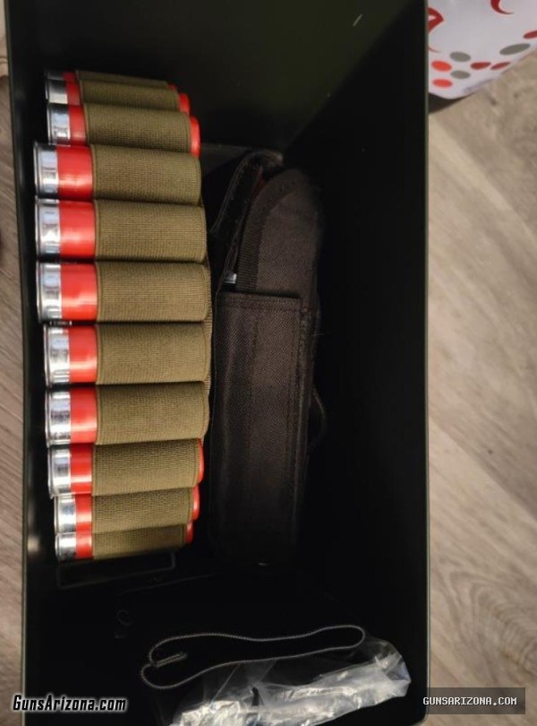 12 gauge ammo and belt