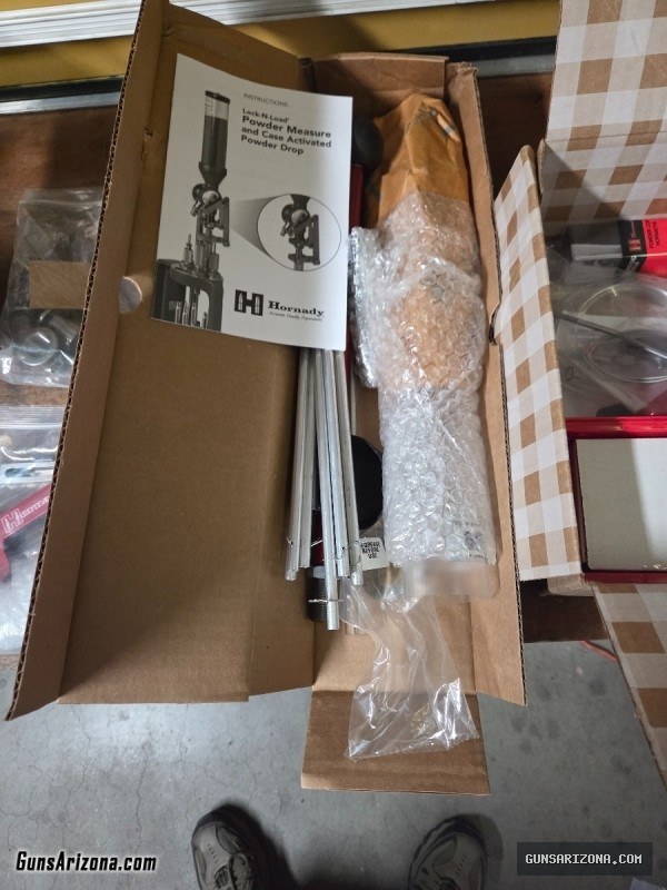 New Hornady Lock n Load Progressive Reloading Press w/extras