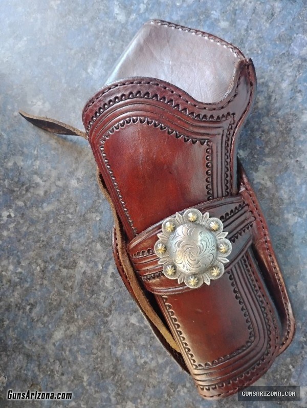 Tombstone Leather Maker "WM Brown" Left hand draw for Vaquero, Schofield and Colt Frontier