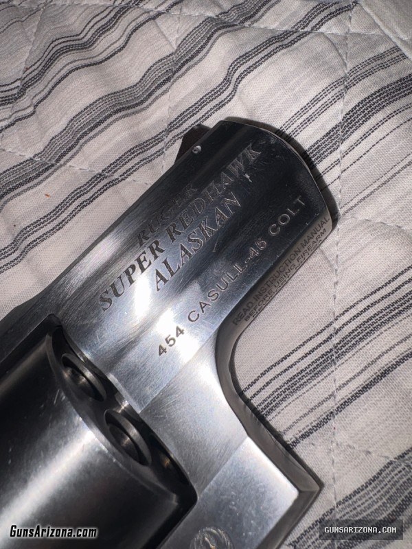 454 casull Alaskan red hawk