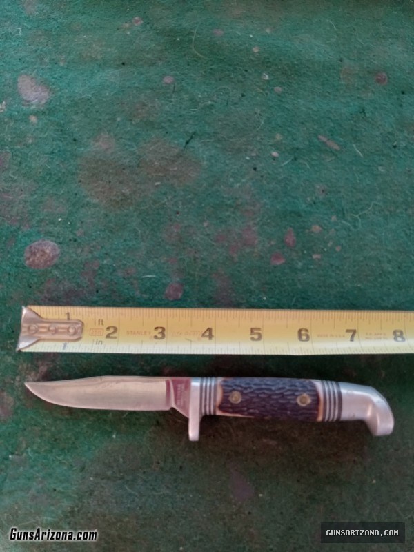 Western stainless steel 7" knife
