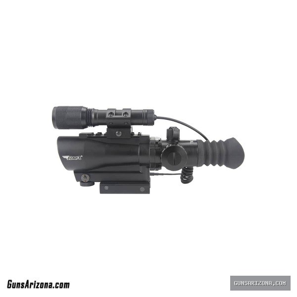 30mm Red Dot with laser and flashlight