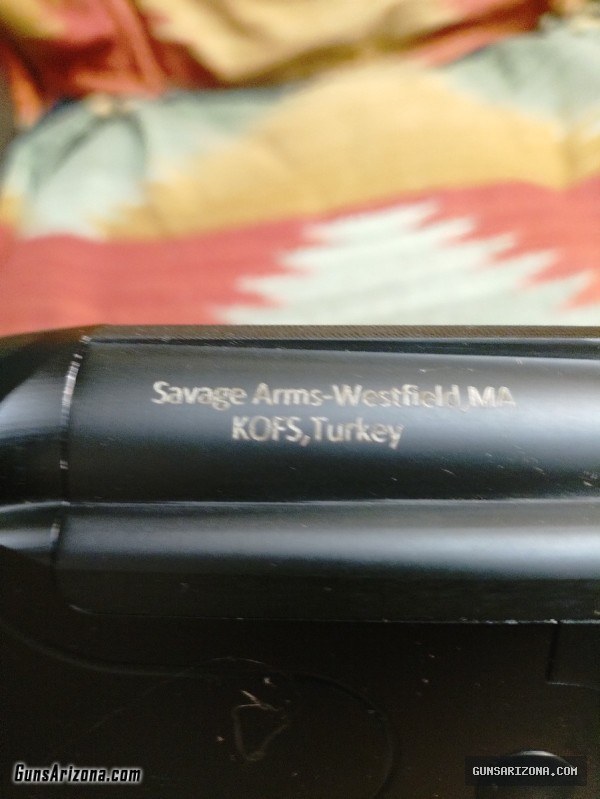 Savage o-u 12 gage shotgun