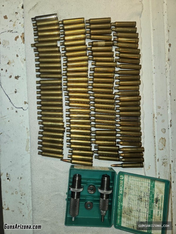 7mm Remington mag brass and dies