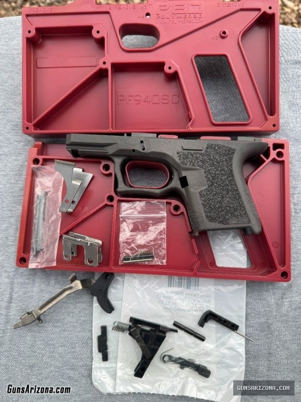 Polymer 80 G26 frame unbuilt with lower parts