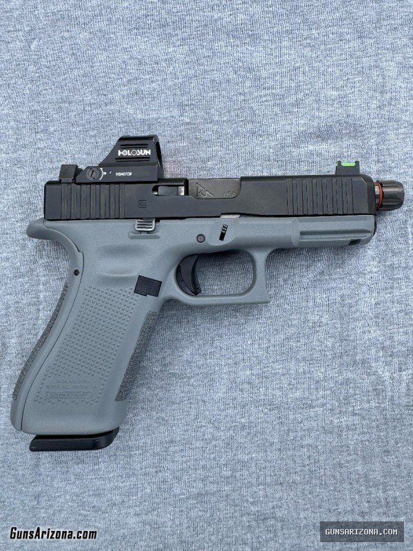 Glock 45 Gray modified with or without optic