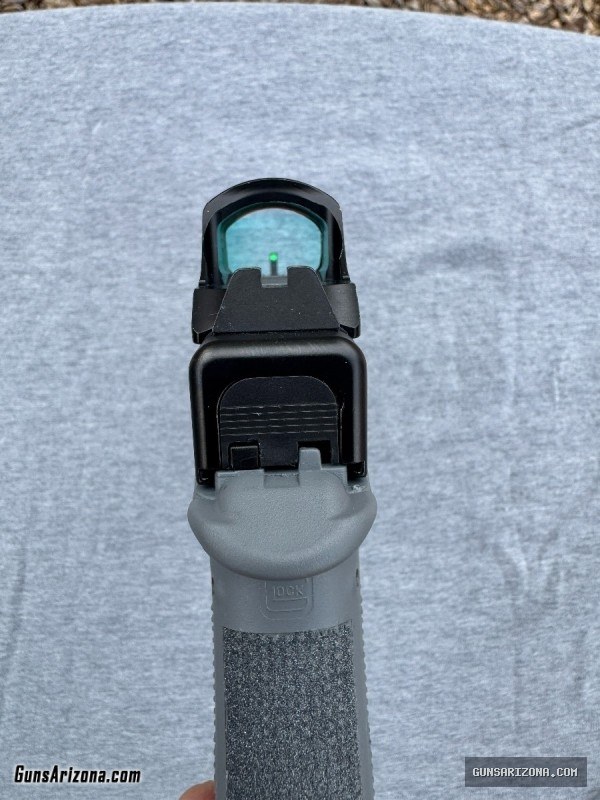 Glock 45 Gray modified with or without optic