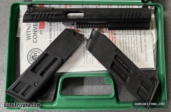 Tanfoglio .22 LR Conversion
