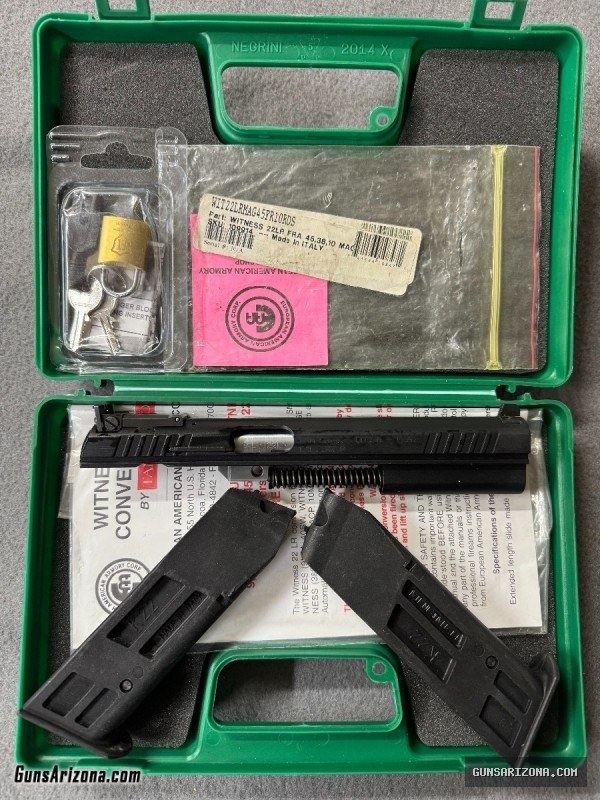 Tanfoglio .22 LR Conversion