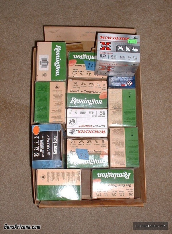 20 Gauge Plastic Wads and Used Shotshell Hulls